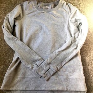 Lulu lemon gray sweatshirt